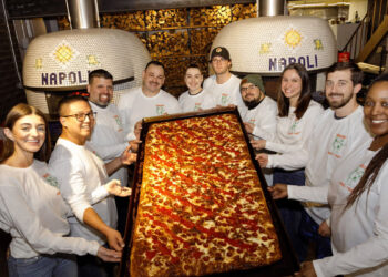 This is the biggest weed-infused pizza ever made